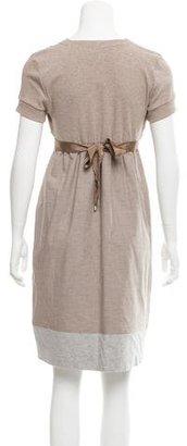 Brunello Cucinelli Belted A-Line Dress w/ Tags