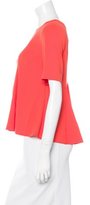 Thumbnail for your product : Opening Ceremony Peplum Short Sleeve Top w/ Tags