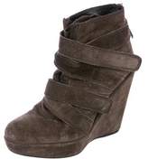 Thumbnail for your product : Stuart Weitzman Wildchild Suede Wedge Boots