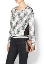 Thumbnail for your product : LATS Palm Print Pullover