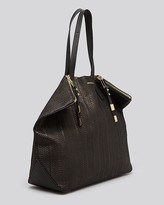 Thumbnail for your product : Michael Kors Tote - Harlow Zips Large Sueded Snake