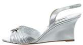 Thumbnail for your product : Manolo Blahnik Embellished Slingback Wedges