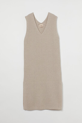 H&M Rib-knit cashmere-blend dress
