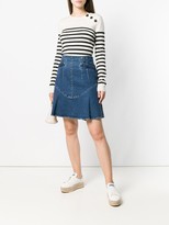 Thumbnail for your product : Chanel Pre Owned 2006's A-line denim skirt