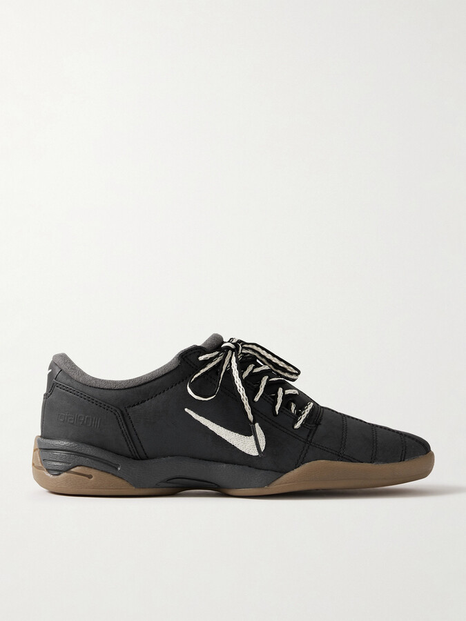 Nike Total 90 Leather Sneakers - Black