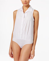 Thumbnail for your product : Cable & Gauge Sleeveless Shirt Bodysuit