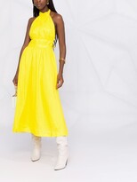 Thumbnail for your product : Zimmermann Shelly halter-bow midi dress