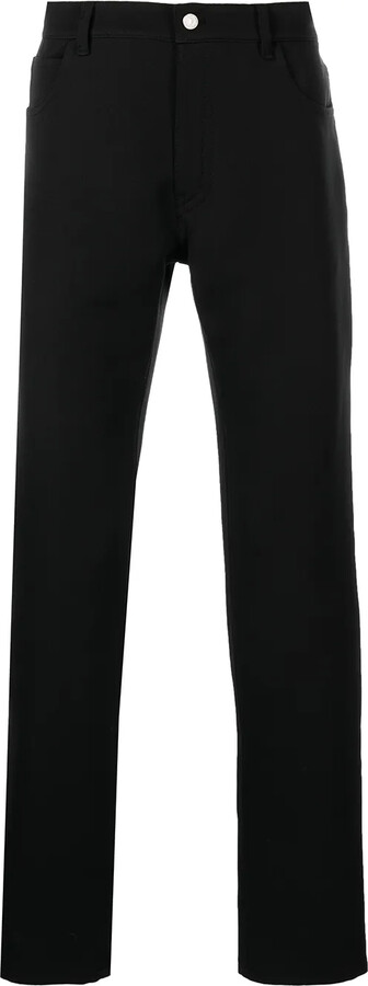 Courreges Mid-Rise Straight-Leg Trousers