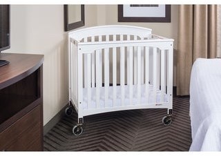 cherry wood crib set