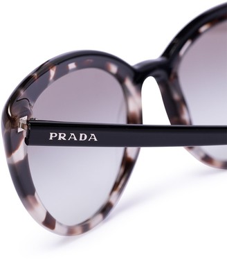 Prada Printed Cat Eye Sunglasses
