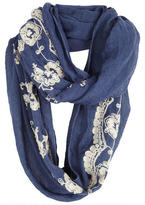 Thumbnail for your product : Delia's Floral Embroidered Woven Scarf
