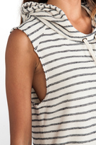Thumbnail for your product : True Religion Sleeveless Funnel neck Hoodie