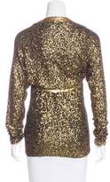 Thumbnail for your product : Donna Karan Cashmere & Silk Sequin Cardigan Set w/ Tags