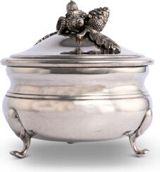 Vagabond House Majestic Forest Pewter Acorn Soup Bowl
