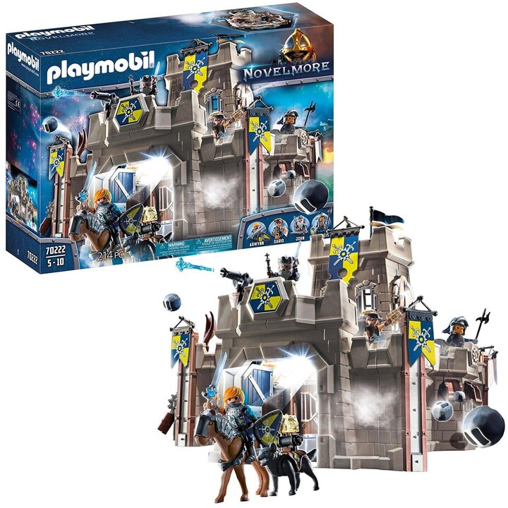 Playmobil 70222 Knights Novelmore Castle Fortress With Thrower And Water Cannon - ShopStyle Action & Toy Figures