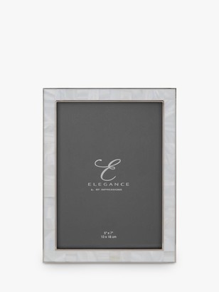 Elegance by Impressions Mother Of Pearl Photo Frame