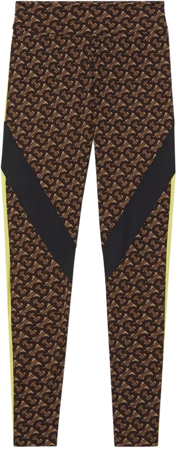 burberry black leggings