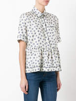 Thumbnail for your product : P.A.R.O.S.H. peplum buttoned blouse