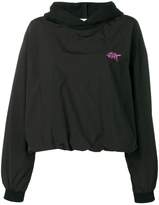 Thumbnail for your product : Alexander Wang T By washed nylon hoodie