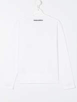Thumbnail for your product : DSQUARED2 Kids hiking print top