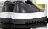 Thumbnail for your product : Joshua Sanders Black Smile Furry Sneakers w/Socks