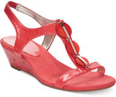 Thumbnail for your product : Anne Klein Dustee T-Strap Mid Wedge Sandals