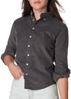 Thumbnail for your product : American Apparel Unisex Corduroy Long Sleeve Button-Down