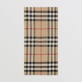 Thumbnail for your product : Burberry Reversible Check Cashmere Scarf