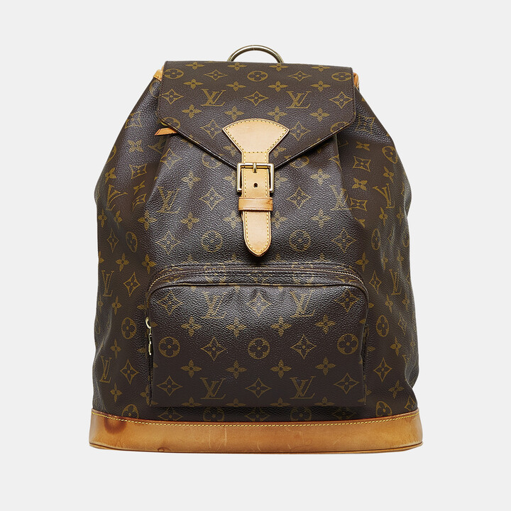 Louis Vuitton Brown Monogram Montsouris GM - ShopStyle Backpacks