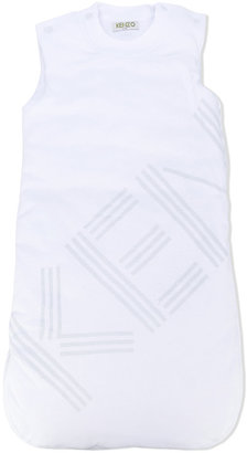 Kenzo Kids logo print sleep bag with bag accessory