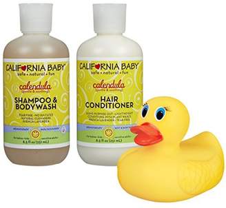 California Baby Calendula Shampoo & Bodywash with Hair Conditioner with Heat ...