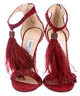 Thumbnail for your product : Jimmy Choo 2018 Viola 110 Sandals w/ Tags
