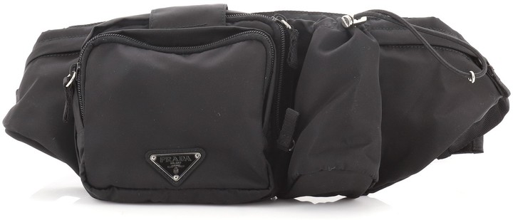 prada multi pocket belt bag