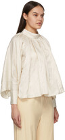 Thumbnail for your product : Toogood Off-White Falconer Blouse