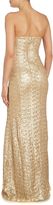 Thumbnail for your product : TFNC Strapless Sequin Maxi Dress