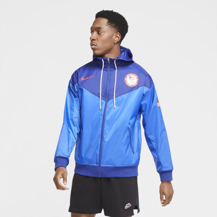 Nike Sportswear Team USA Windrunner Men's Woven Hooded Jacket - ShopStyle