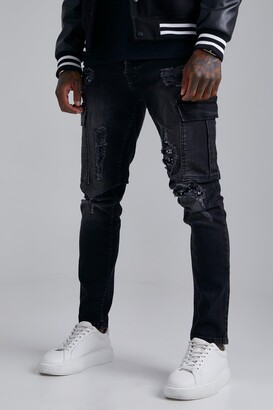 https://img.shopstyle-cdn.com/sim/e7/9d/e79d71d882e1b0cf6a910378288f48db_xlarge/mens-black-skinny-stretch-rip-repair-cargo-jeans.jpg