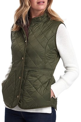 Barbour Jasmine Faux Fur-Lined Quilted Vest - ShopStyle Clothes and Shoes