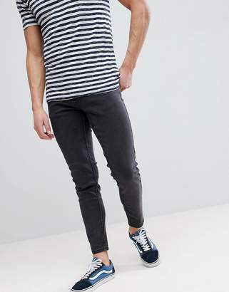 Farah Howells Super Slim Fit Jeans in Charcoal