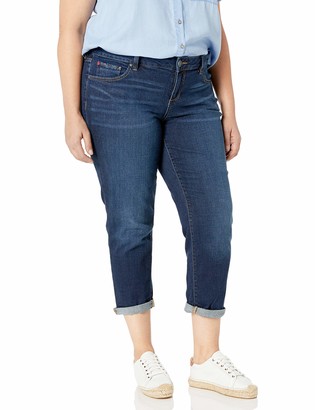 SLINK Jeans Women's Plus Size Amber Boyfriend 24w