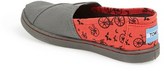 Thumbnail for your product : Toms 'Peace N' Bikes' Slip-On (Toddler, Little Kid & Big Kid)