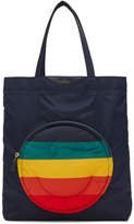 Thumbnail for your product : Anya Hindmarch Navy Chubby Wink Tote