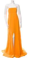 Thumbnail for your product : Prabal Gurung Strapless Silk Evening Dress