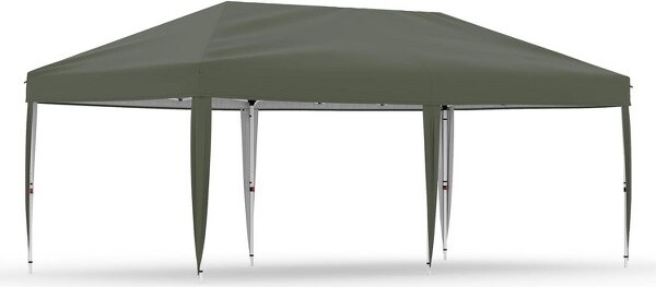 Nasitip 10x10/10x20PopUpCanopyTent–InstantSetupOutdoorGazebowith1-ButtonPush,PortableCommercialTentforBackyard,Camping,Beach&Parties