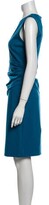 Thumbnail for your product : Diane von Furstenberg Crew Neck Knee-Length Dress w/ Tags Blue