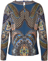 Thumbnail for your product : Etro Stretch Silk Satin Printed Top Gr. 34