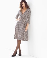 Thumbnail for your product : Soma Intimates Leota 3/4 Sleeve Wrap Dress Wicker