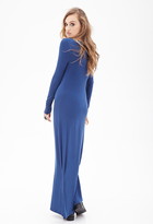 Thumbnail for your product : Forever 21 long-sleeved maxi dress