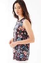 Thumbnail for your product : J. Jill Crochet-Trimmed Knit Tank