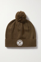 Thumbnail for your product : Perfect Moment Patch Ii Pompom-embellished Appliquéd Wool Beanie